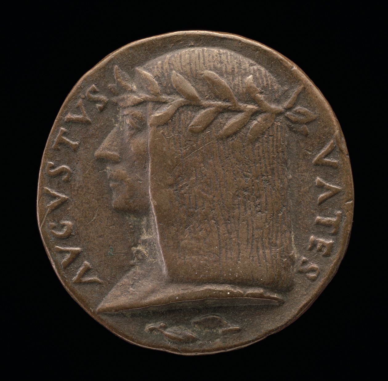 Augusto da Udine Publio Augusto Graziani, költő és asztrológus [előlap], c. 1519. alkotó: Maffeo Olivieri