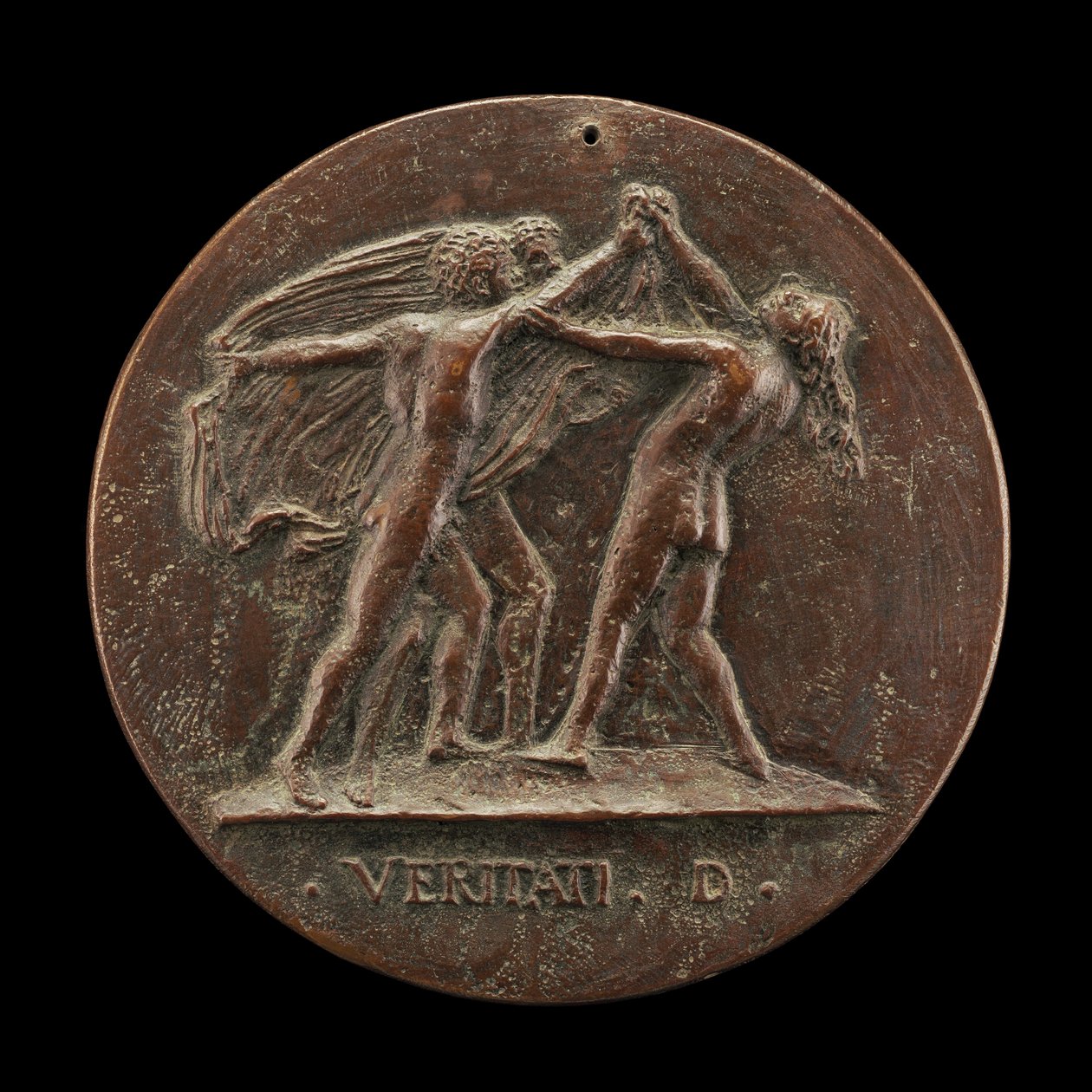 Két ember által leleplezett igazság [fordítva], 1520-as évek. alkotó: Maffeo Olivieri