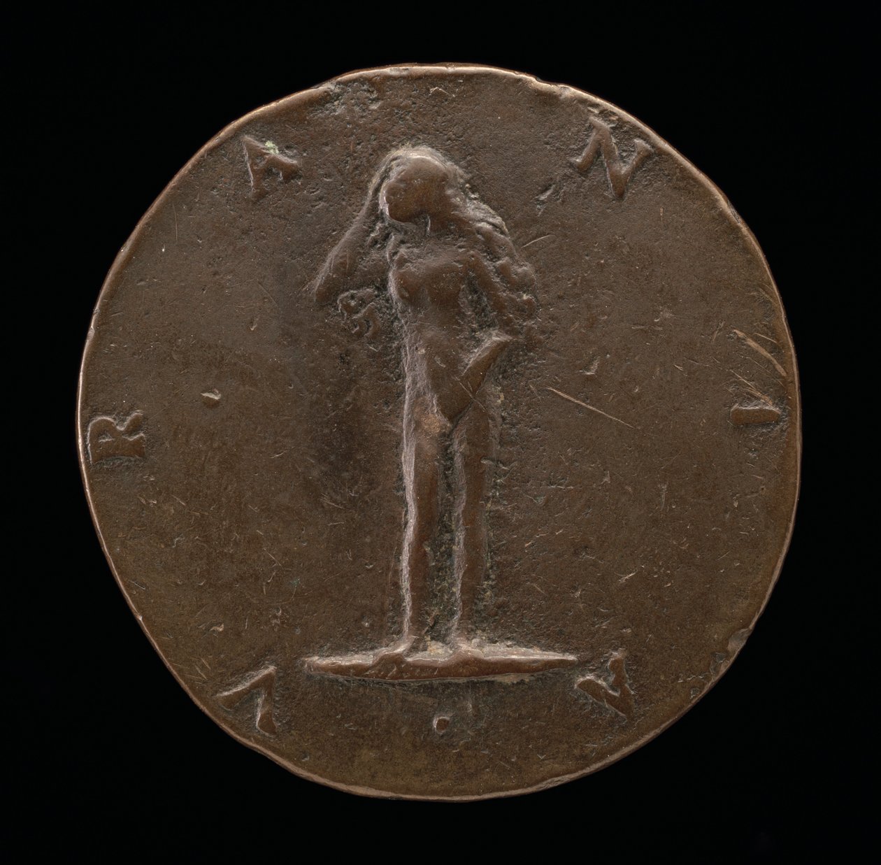 Uránia [fordítva], c. 1519. alkotó: Maffeo Olivieri