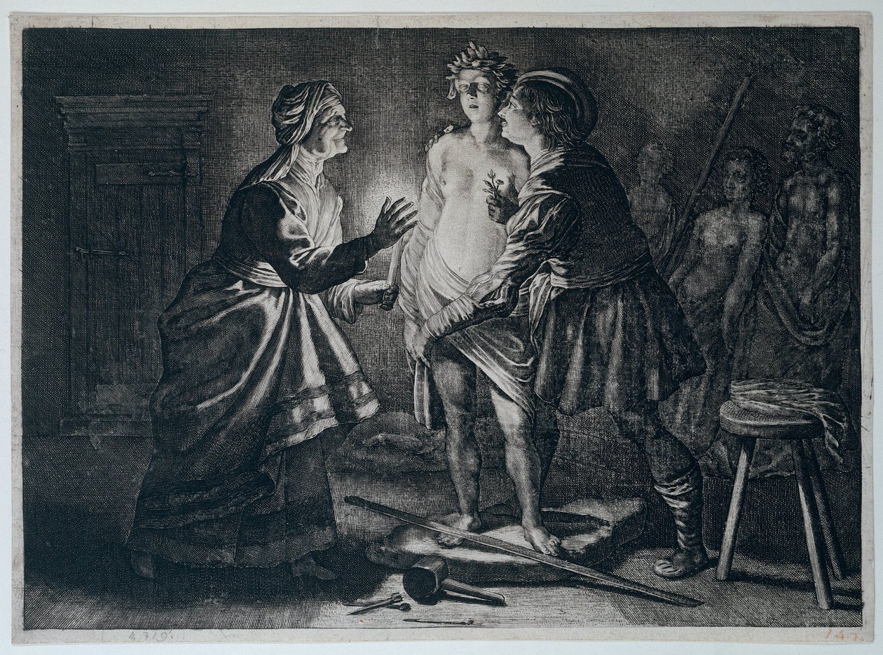 Pygmalion beleszeret a szobrába alkotó: Magdalena van de Passe