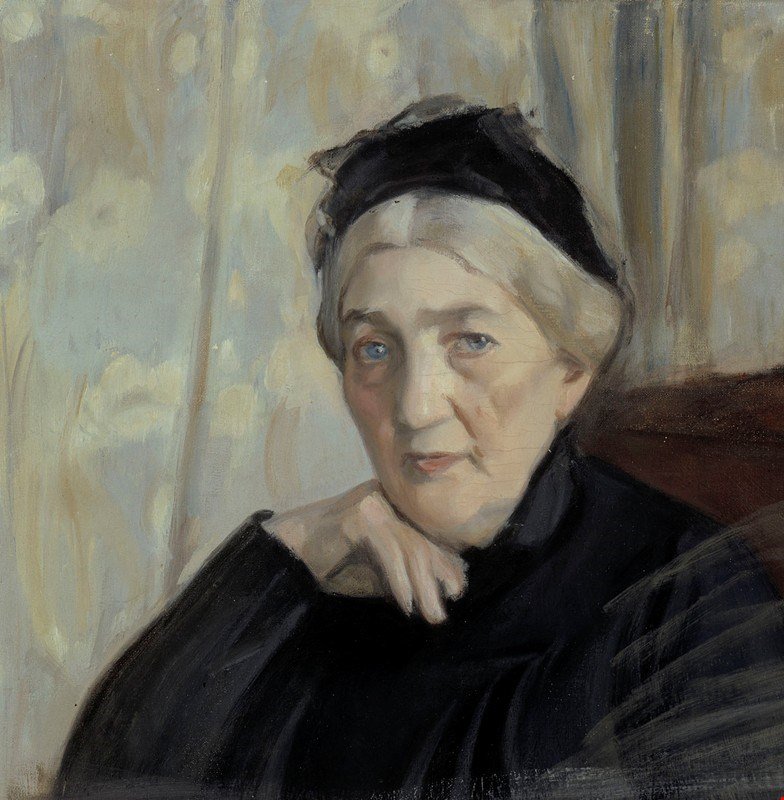 Angol: A művész anyja Svenska: Konstnärers morn alkotó: Magnus Enckell
