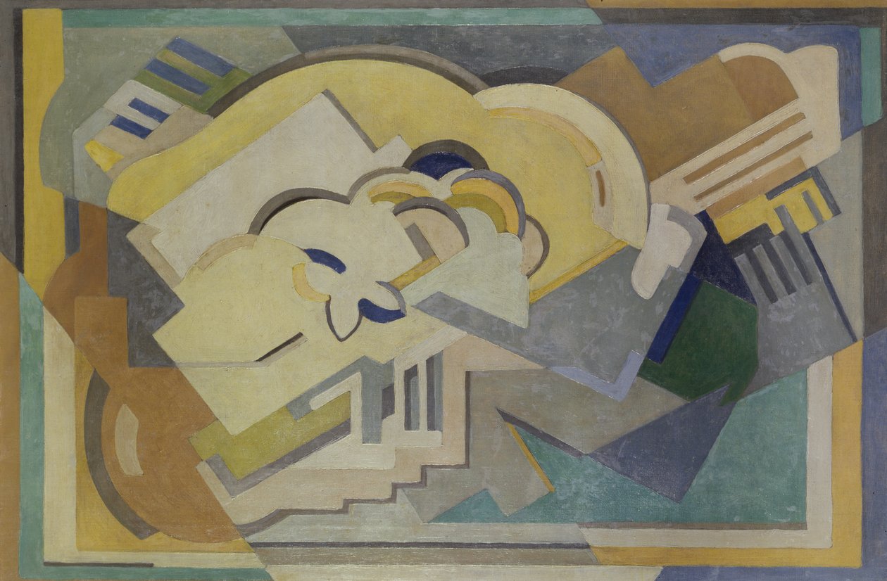 Absztrakt kompozíció, 1933 alkotó: Mainie Jellett