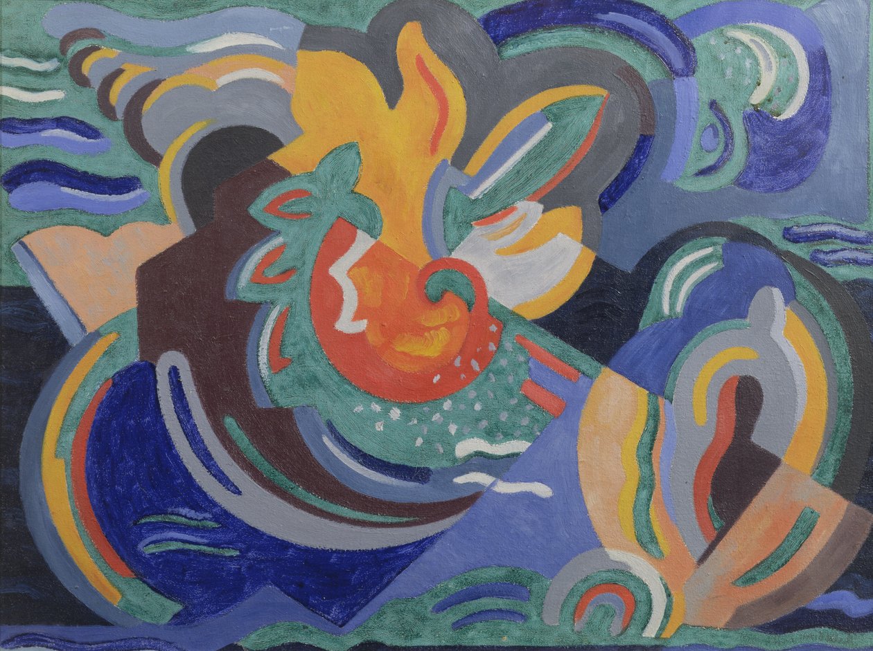 Virágtanya, 1937 alkotó: Mainie Jellett