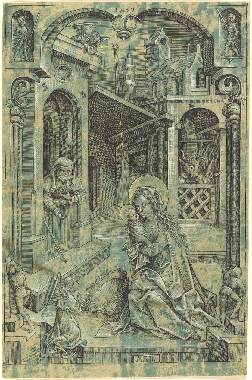 A Születés alkotó: Mair von Landshut