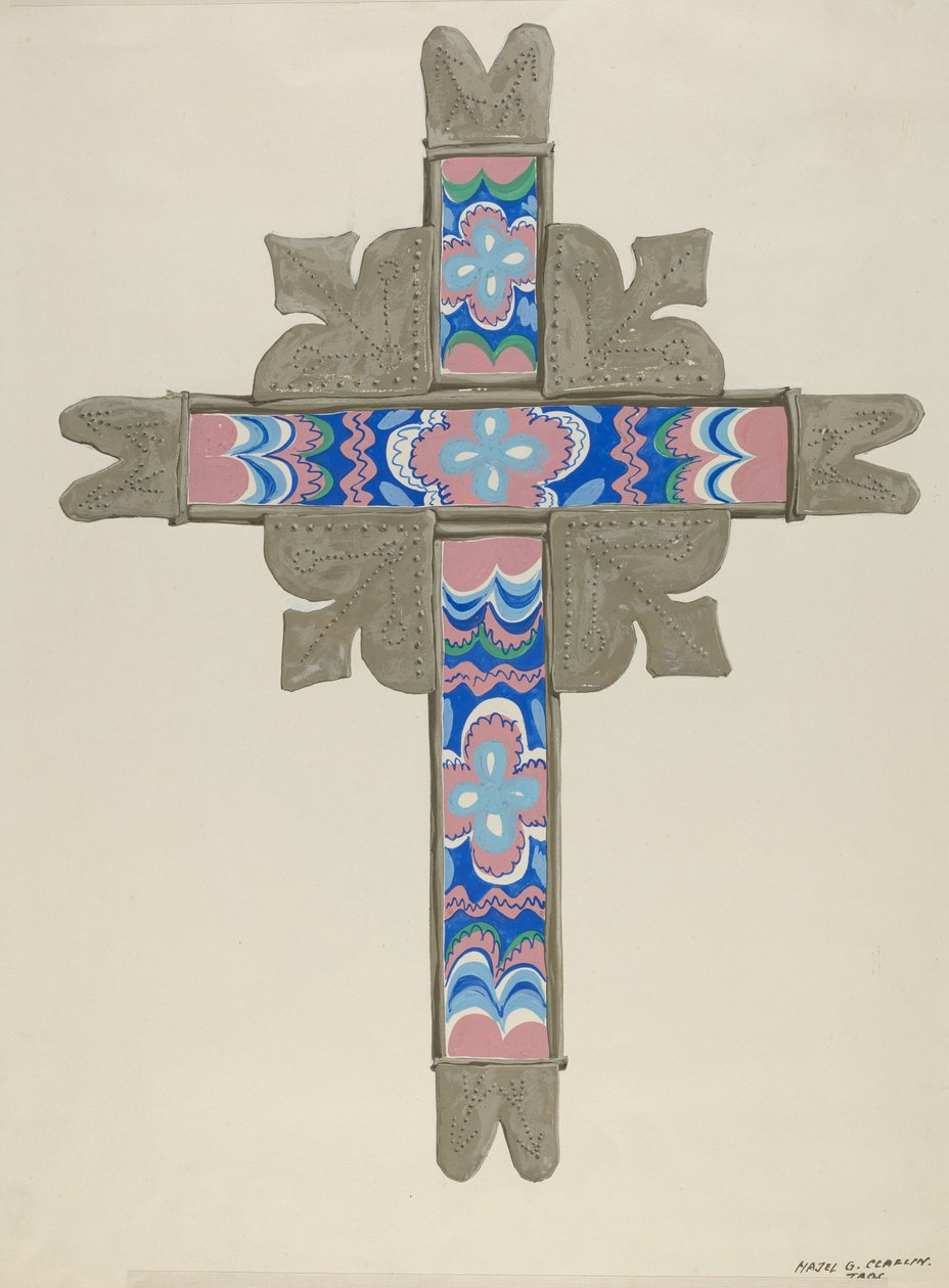 Kereszt, 19351942. alkotó: Majel G. Claflin