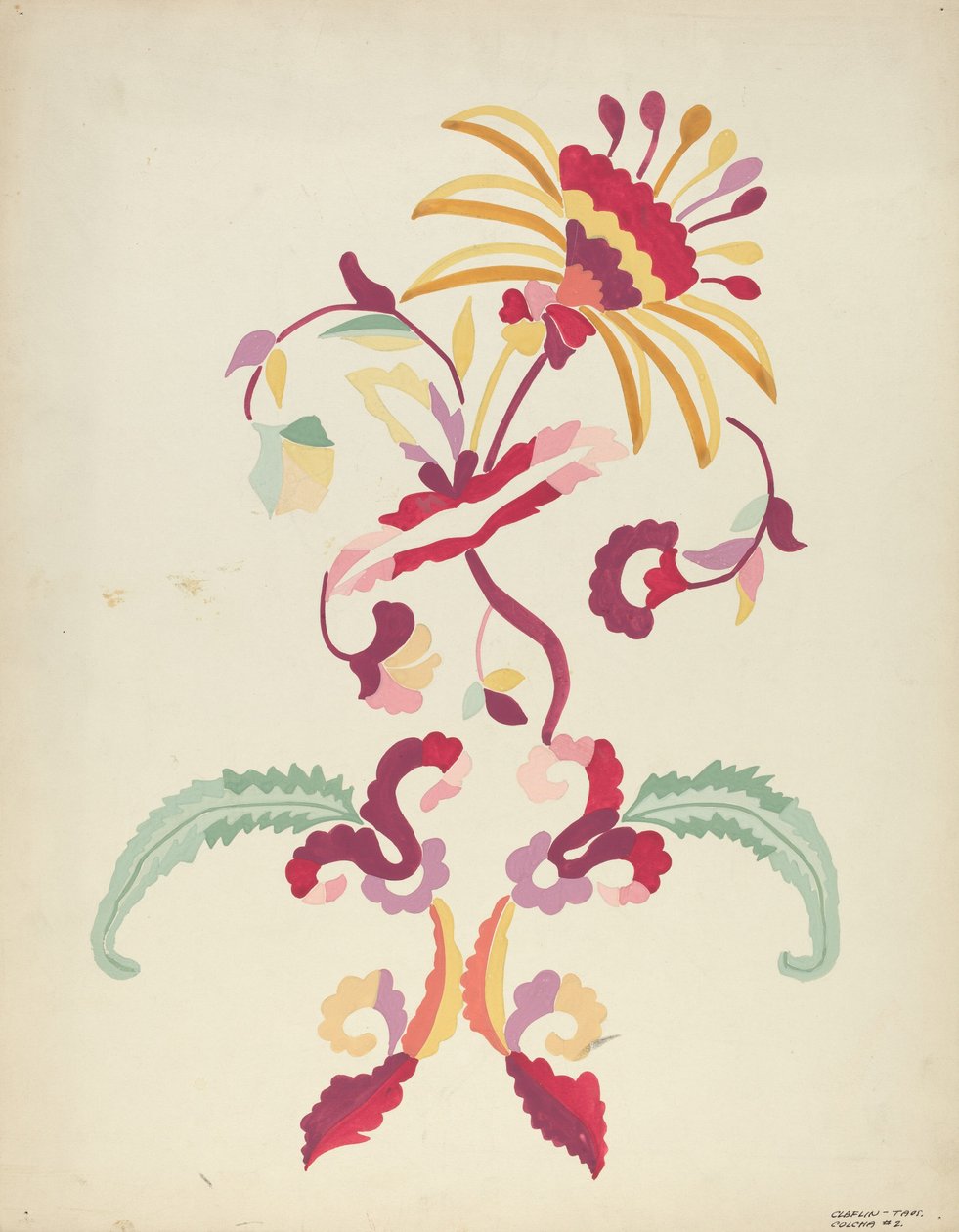 Tervezés a javasolt portfólióból, 19351942. alkotó: Majel G. Claflin