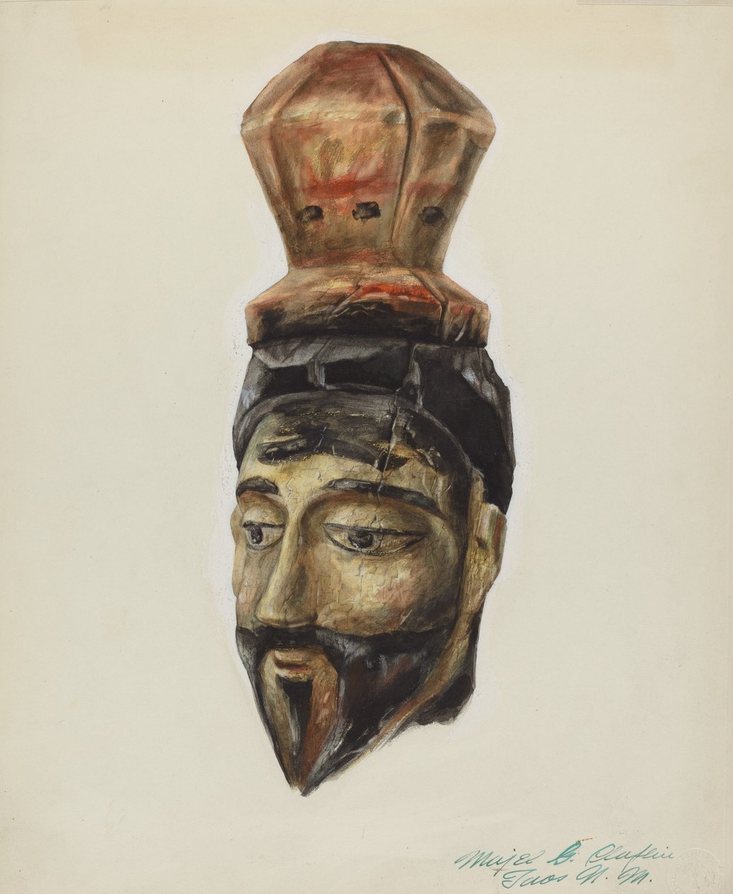 San Jose vezetője, c. 1939. alkotó: Majel G. Claflin
