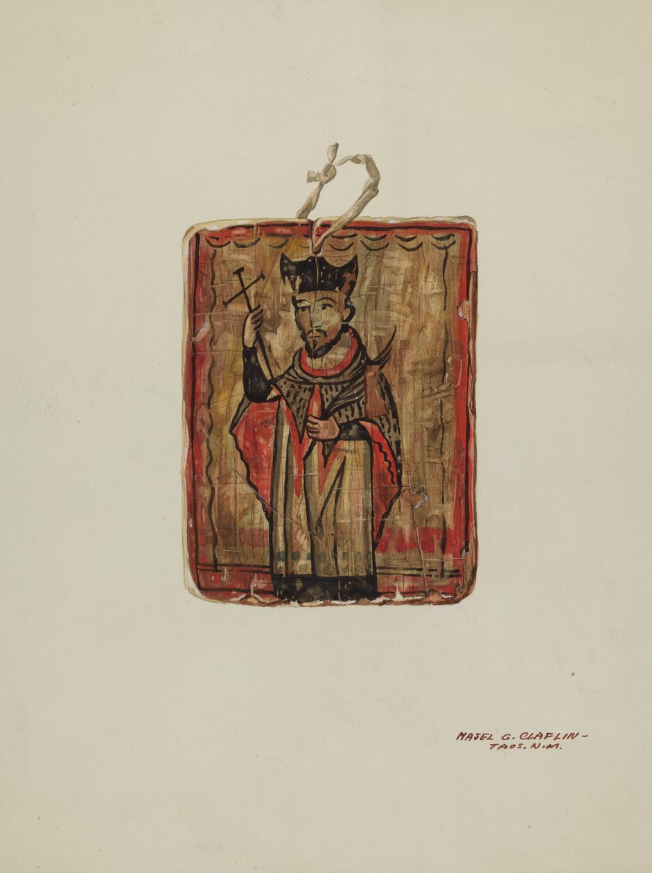 oltárkép alkotó: Majel G. Claflin