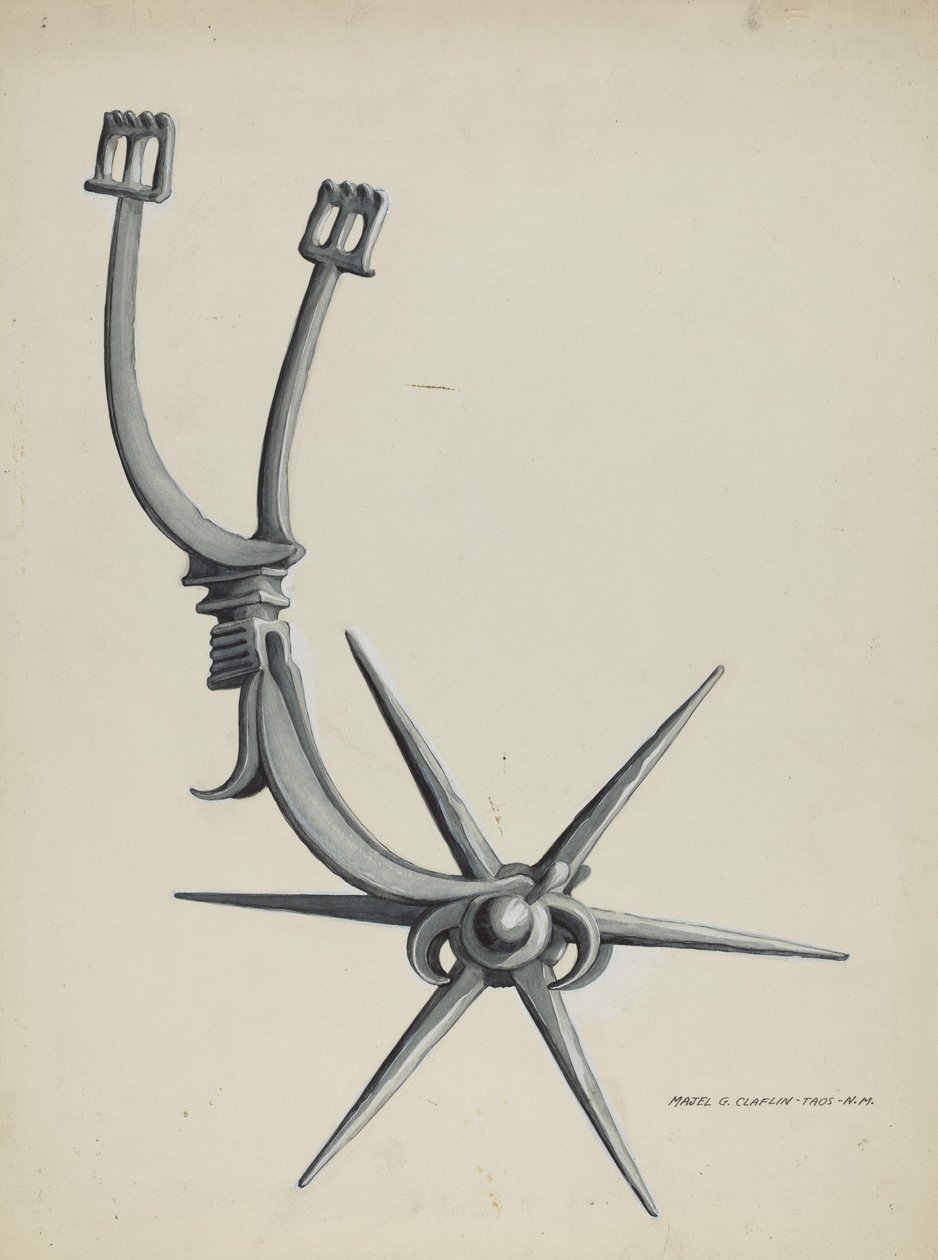 Spur, c. 1937. alkotó: Majel G. Claflin