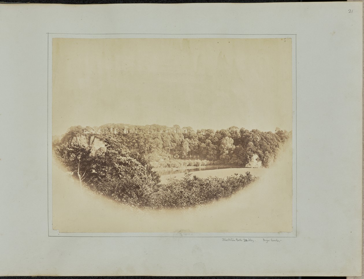 Blackstone Rocks, Bewdley alkotó: Major F. Gresley