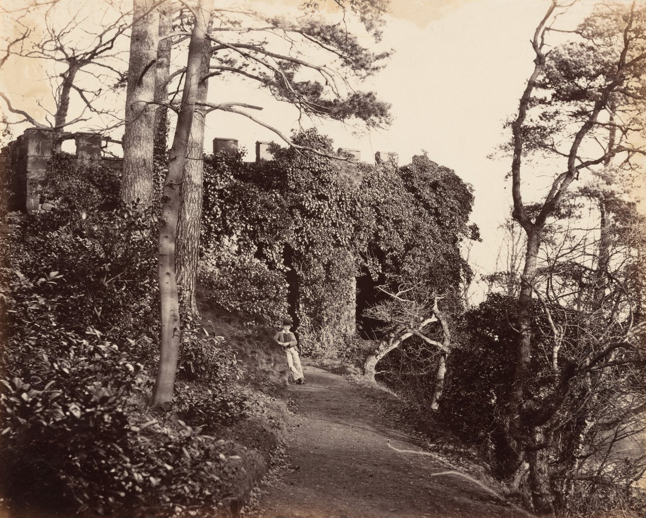 Winterdyne a Severn partján, 1860-as évek (fotó) alkotó: Major Francis Gresley