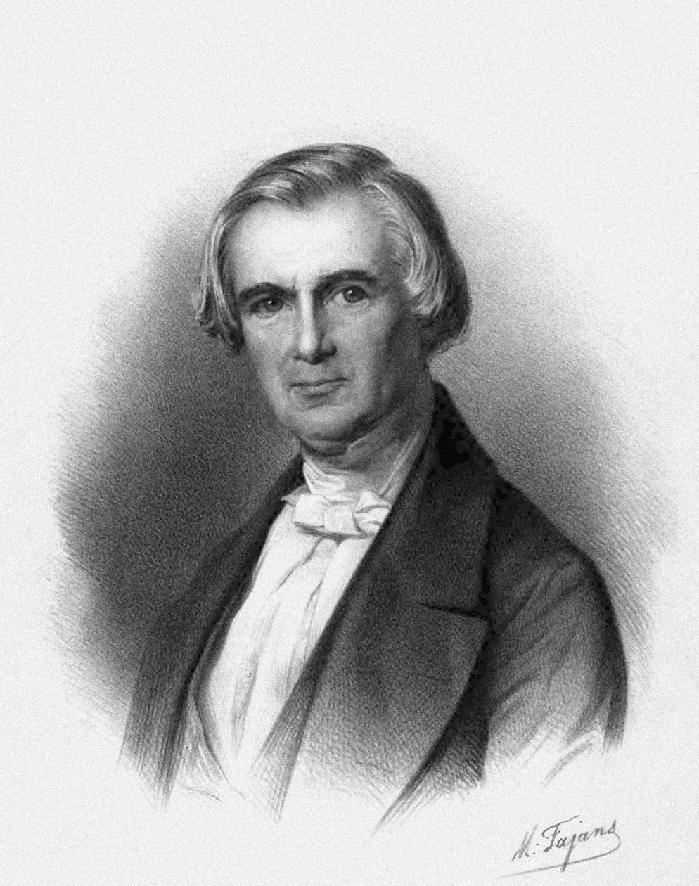 Karol Lipinski hegedűművész és zeneszerző portréja 1790-1861, 1850 alkotó: Maksymilian Fajans
