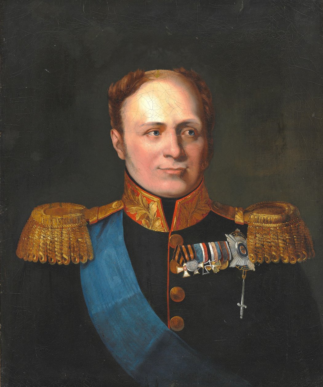 I. Sándor orosz cár portréja alkotó: Manner of George Dawe