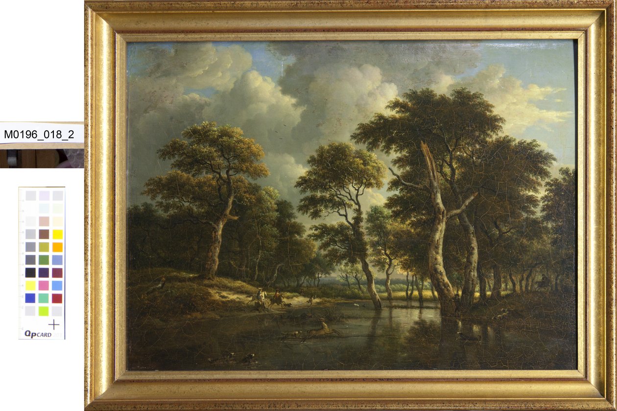 Vadászat alkotó: Jacob van Ruisdael
