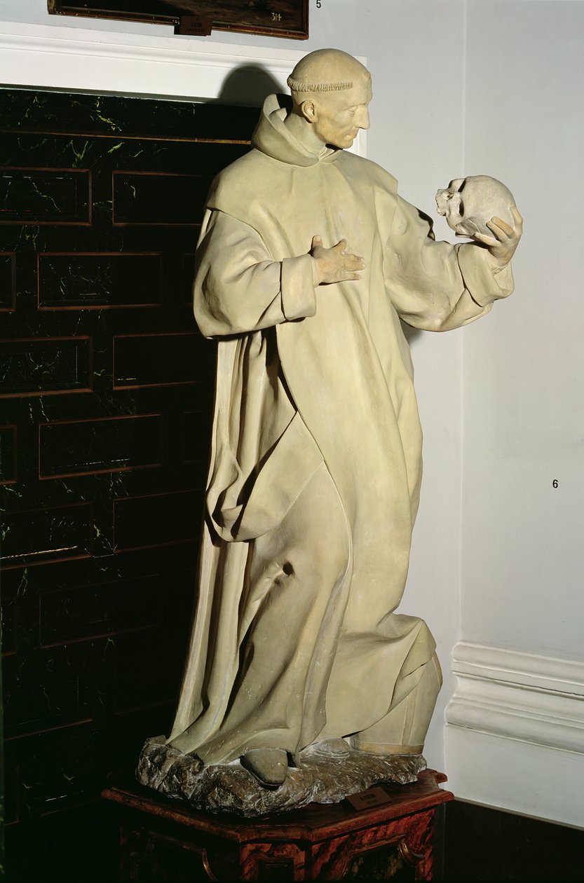 St. Bruno (1030-1101) (márvány) alkotó: Manuel Pereyra