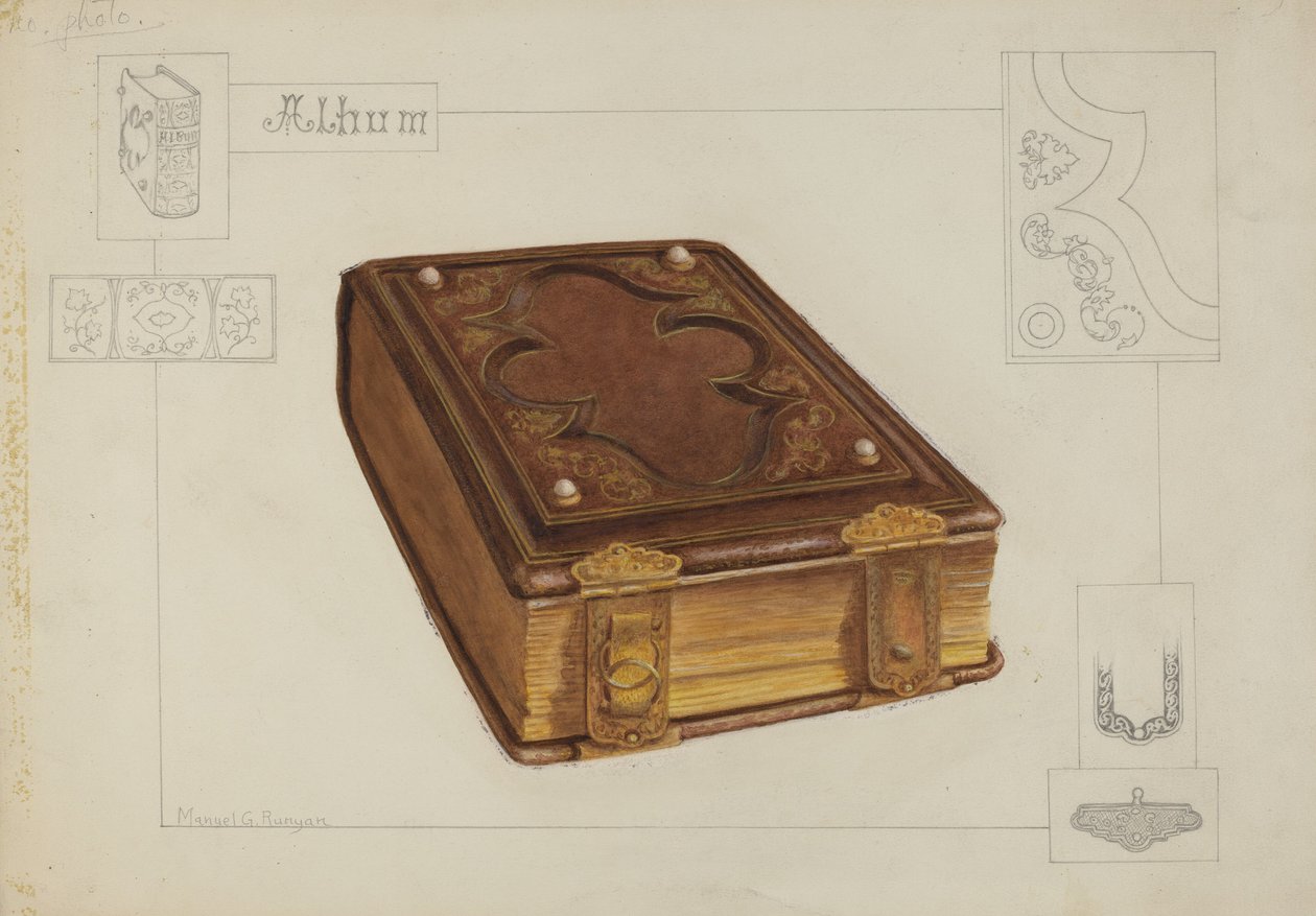 Fényképalbum, c. 1936. alkotó: Manuel G. Runyan