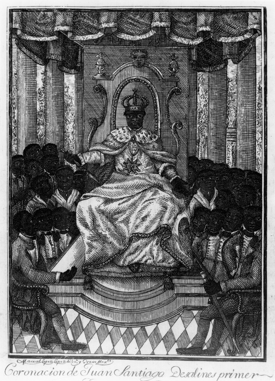 Jean-Jacques Dessalines, Haiti császára, 1806 alkotó: Manuel Lopez