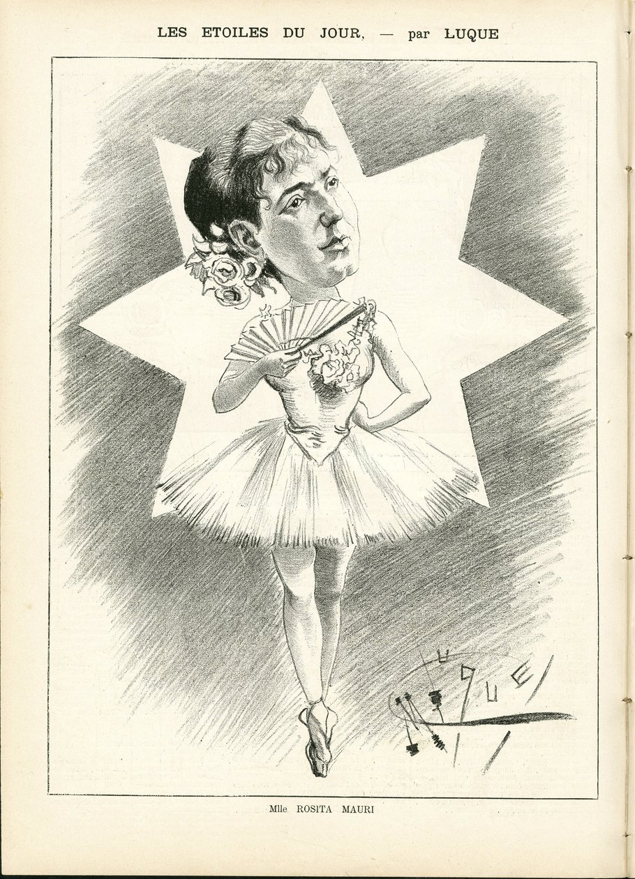 Manuel Luque (1854-1919) illusztrációja a La Caricature-ben (1880) alkotó: Manuel Luque