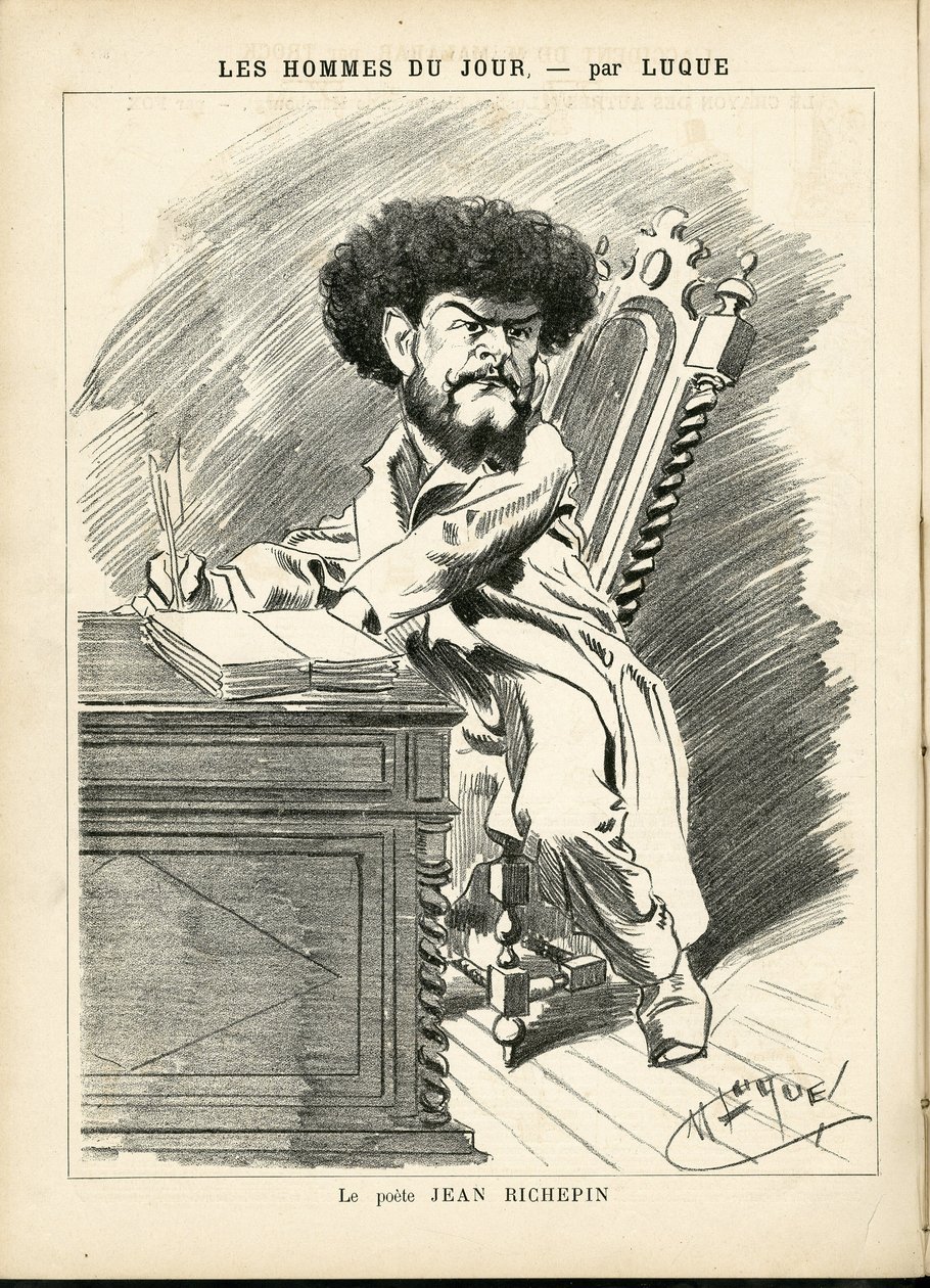 Manuel Luque (1854-1919) illusztrációja a La Caricature-ben (1880) alkotó: Manuel Luque