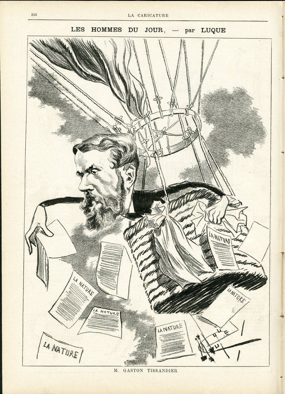 Manuel Luque (1854-1919) illusztrációja a La Caricature-ben (1880) alkotó: Manuel Luque