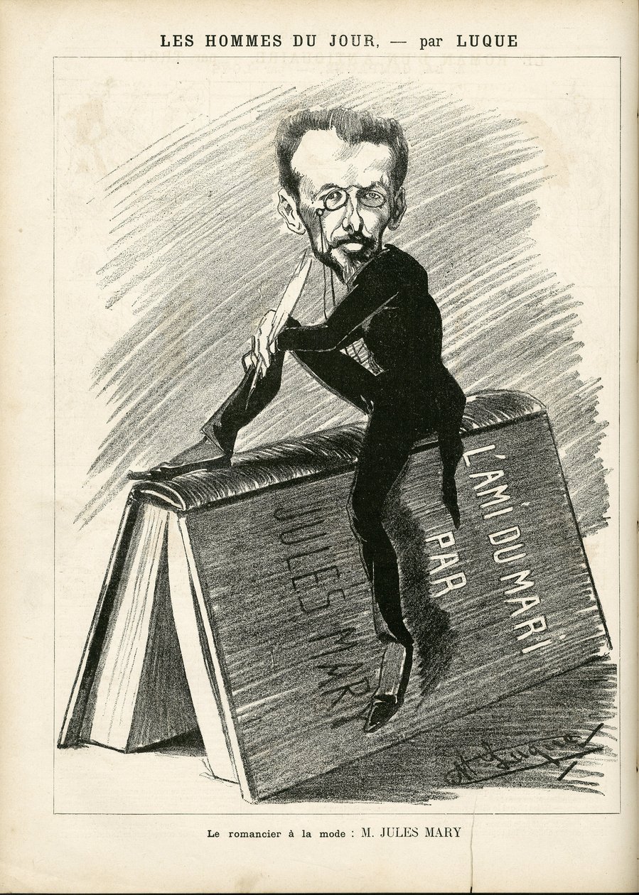Manuel Luque (1854-1919) illusztrációja a La Caricature-ben (1880) alkotó: Manuel Luque