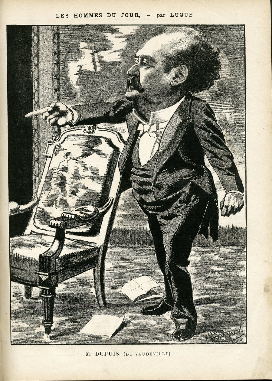 Manuel Luque (1854-1919) illusztrációja a Karikatúrában (1880) alkotó: Manuel Luque