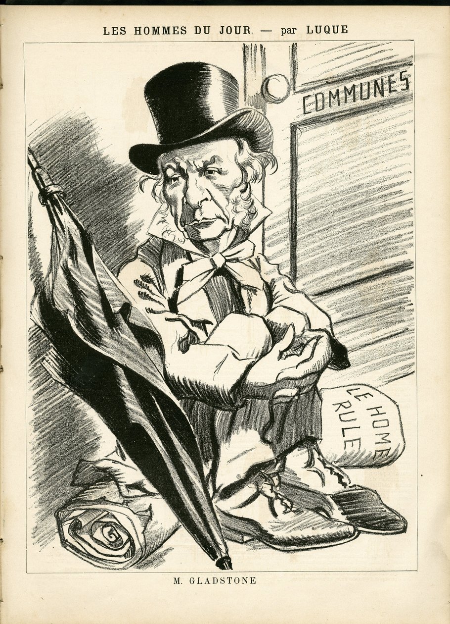 Manuel Luque (1854-1919) illusztrációja a Karikatúrában (1880) alkotó: Manuel Luque