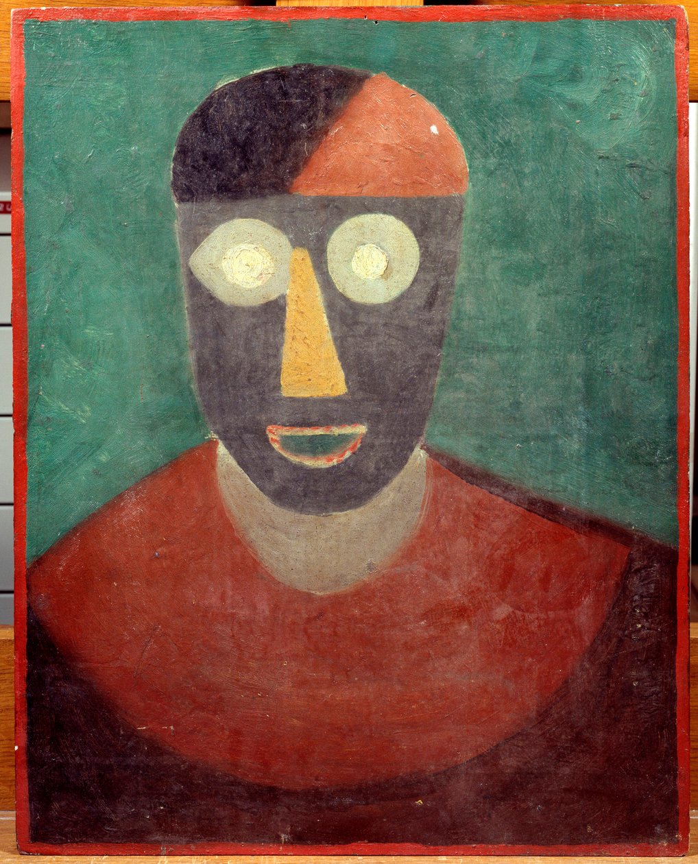 Pablo Picasso portréja (1881-1973) Manuel Ortiz De Zarate festménye (1886-1946) 1925 Dim. 0,41x0,32 m Párizs, Musee Picasso alkotó: Manuel Ortiz de Zárate