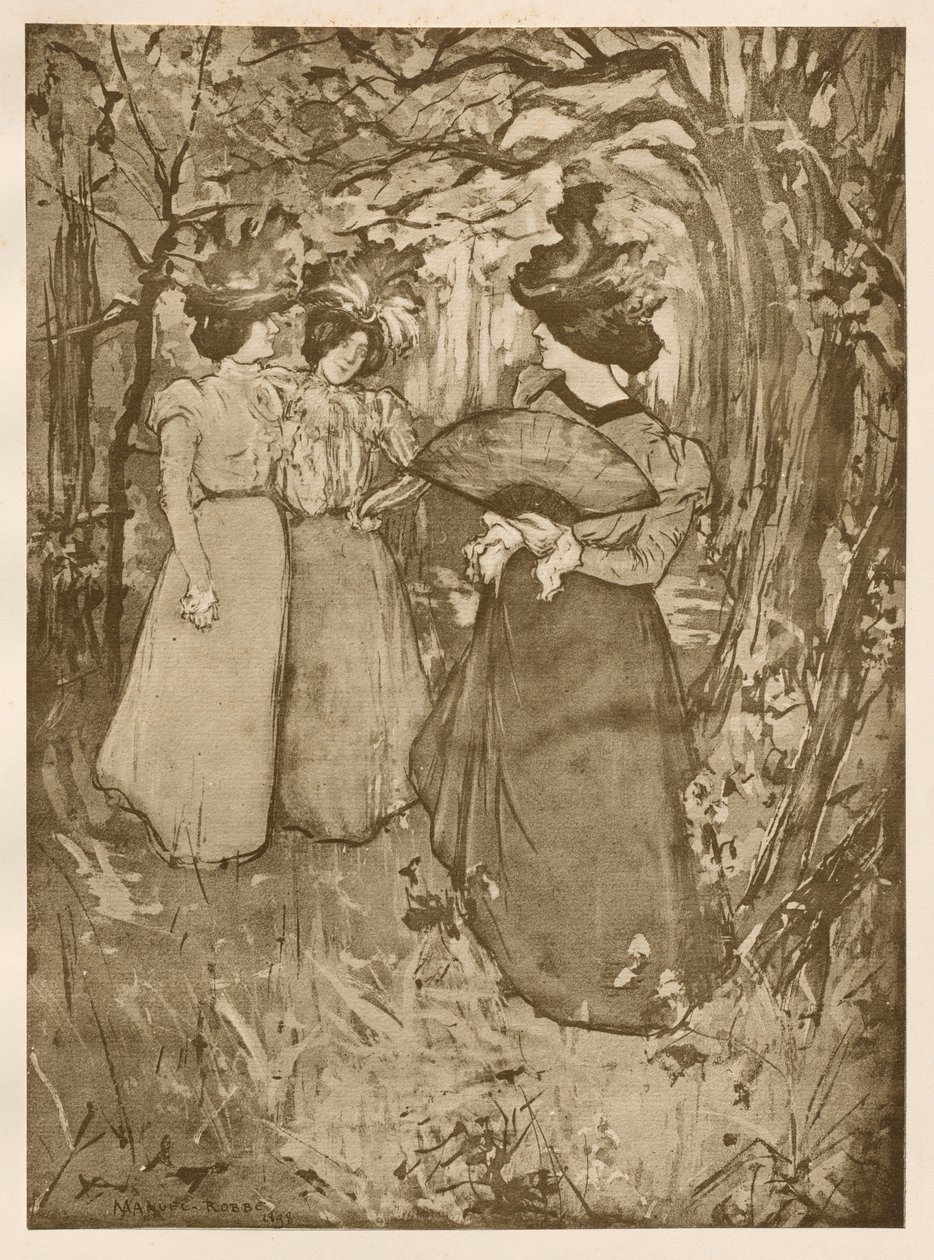 Menuet dAutomne, 1898. alkotó: Manuel Robbe