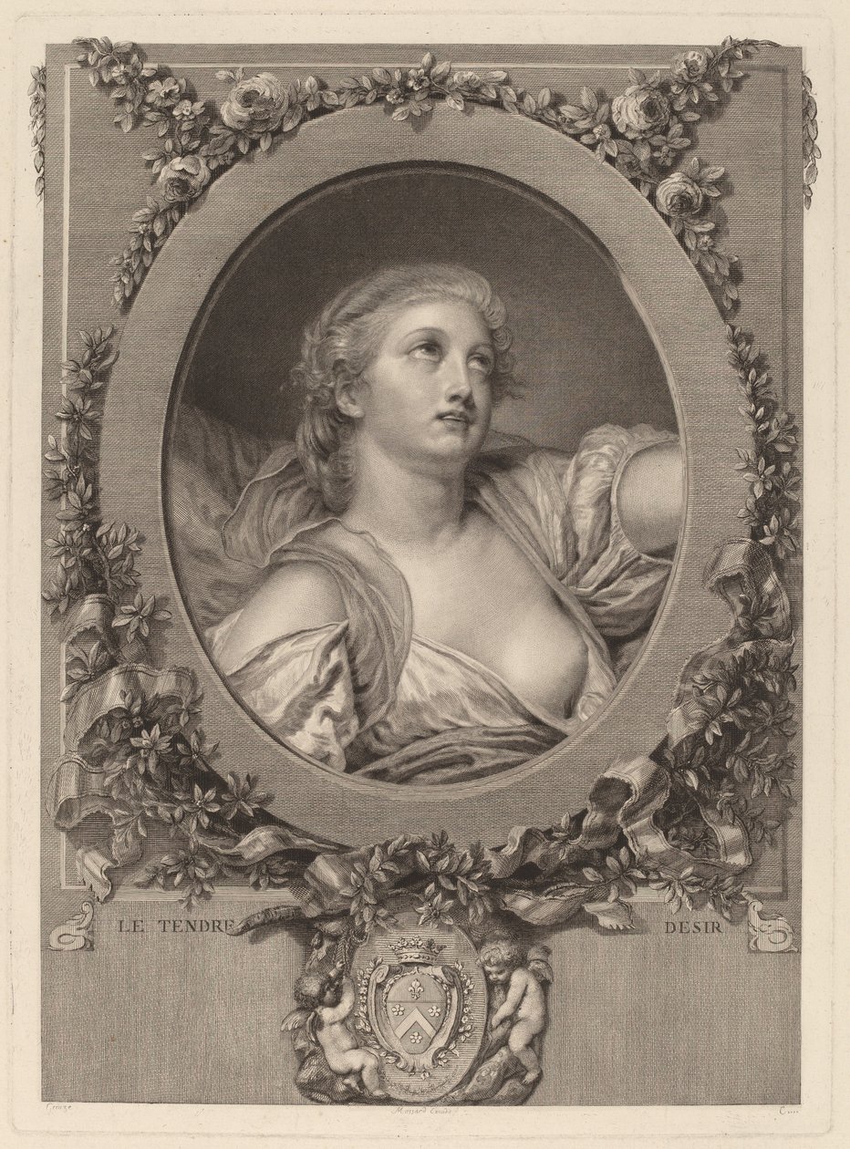 A gyengéd vágy alkotó: Manuel Salvador Carmona after Jean Baptiste Greuze