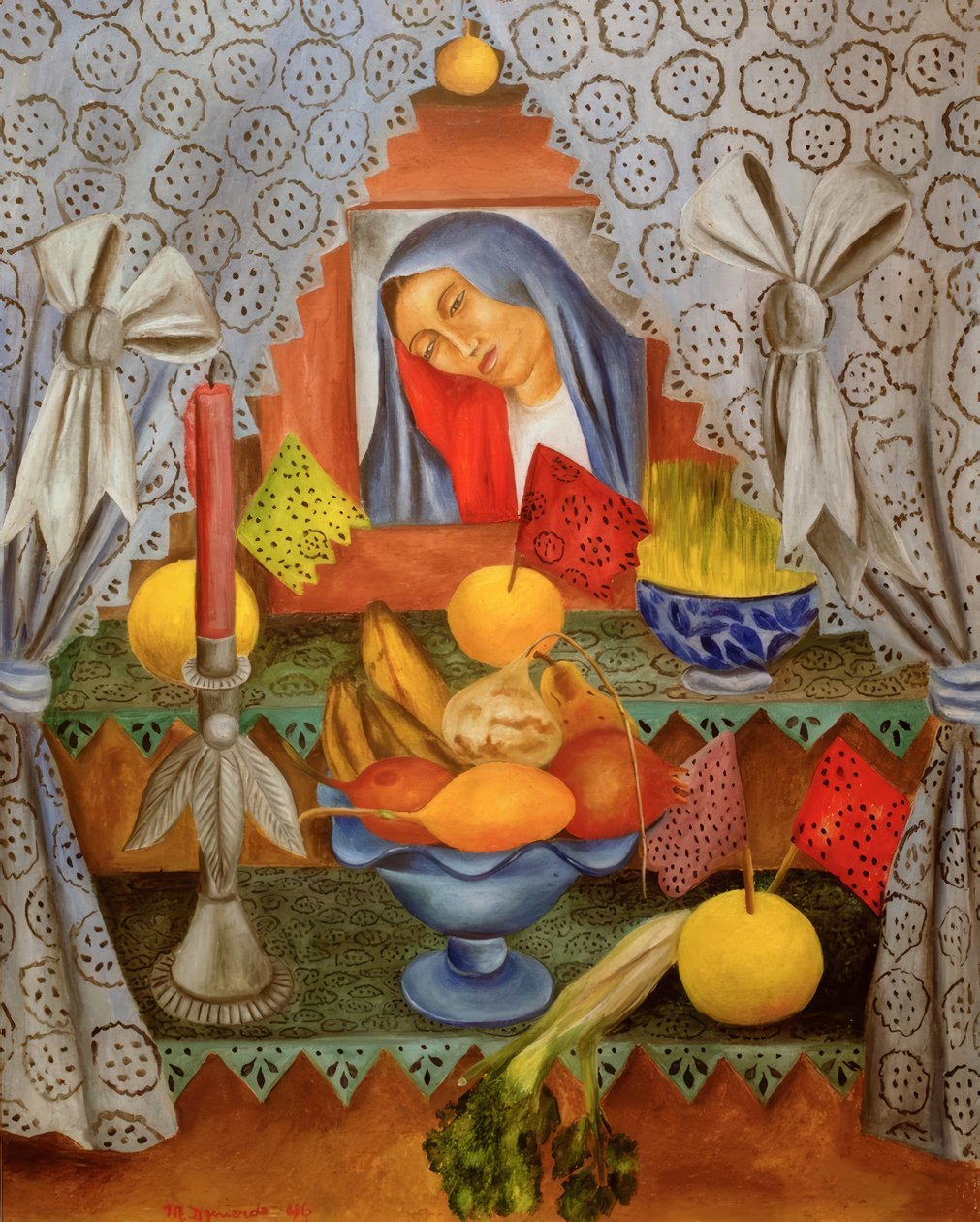 fájdalomoltár alkotó: María Izquierdo