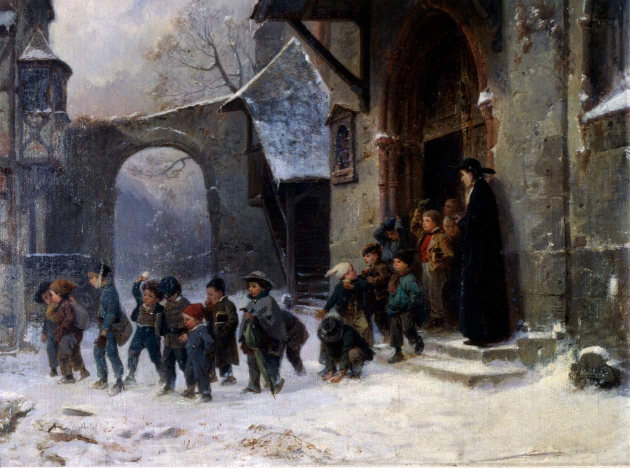 Iskolát elhagyó gyerekek alkotó: Marc Louis Benjamin Vautier