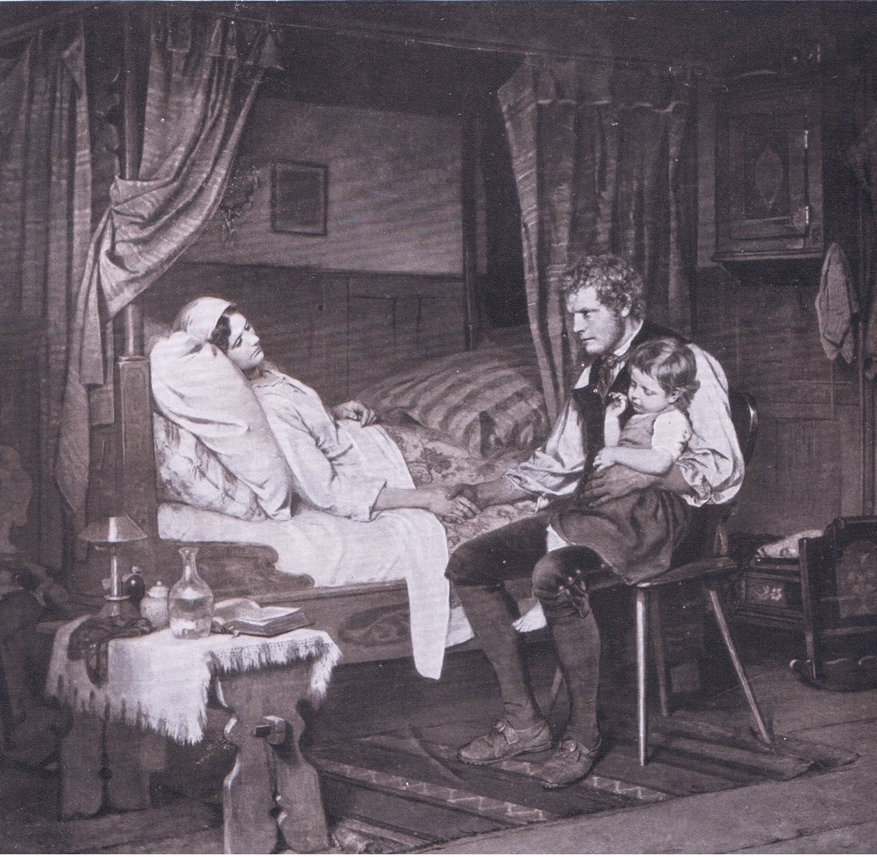 Az anya betegsége, Bibbys Annual, 1916-1917 alkotó: Marc Louis Benjamin Vautier