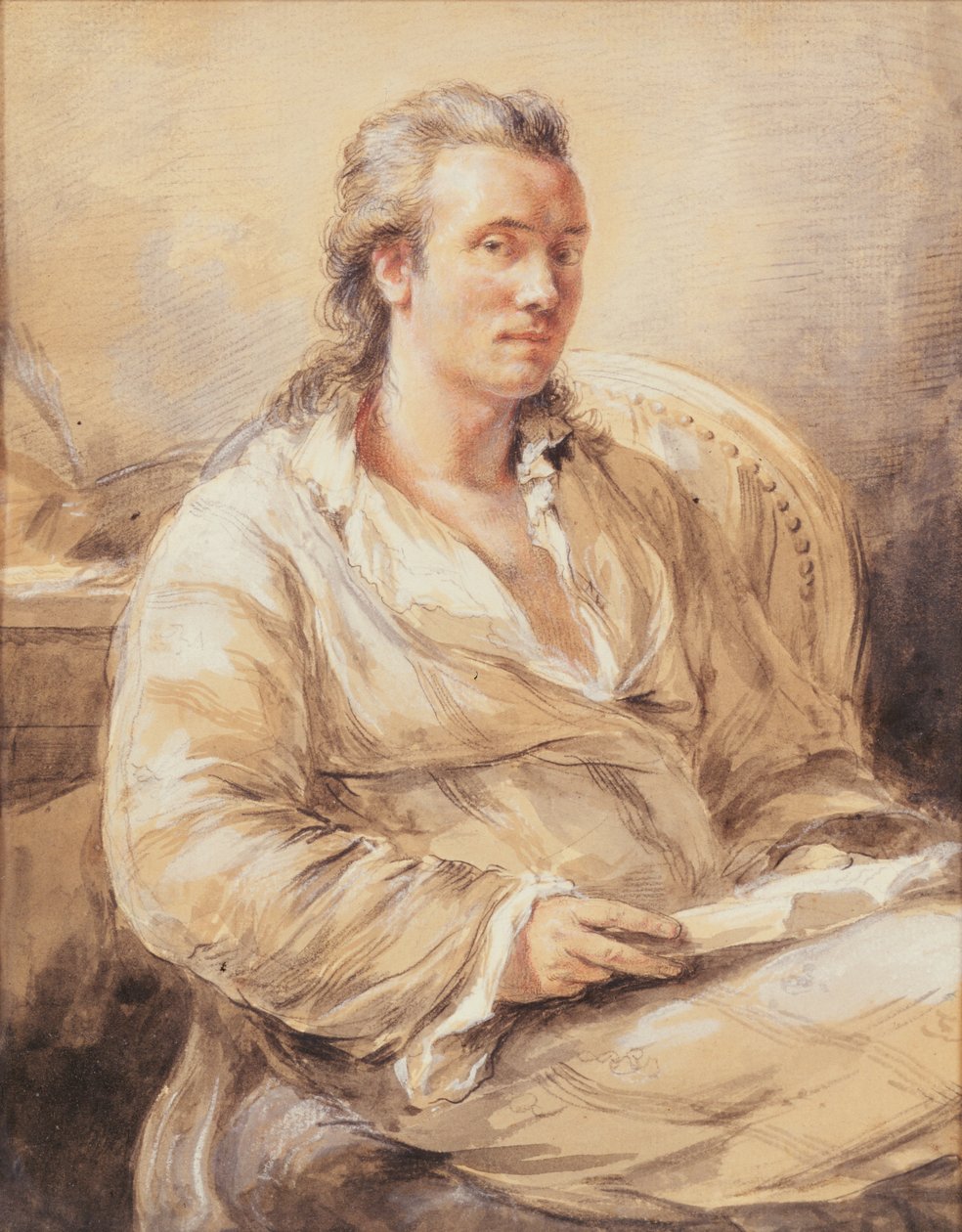 Önarckép alkotó: Marc Theodore Bourrit