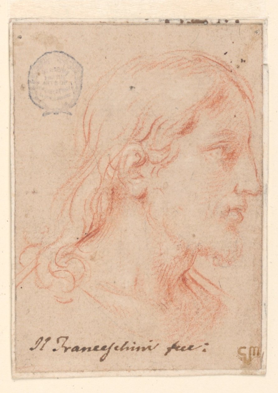 Krisztus feje alkotó: Marc Antonio Franceschini