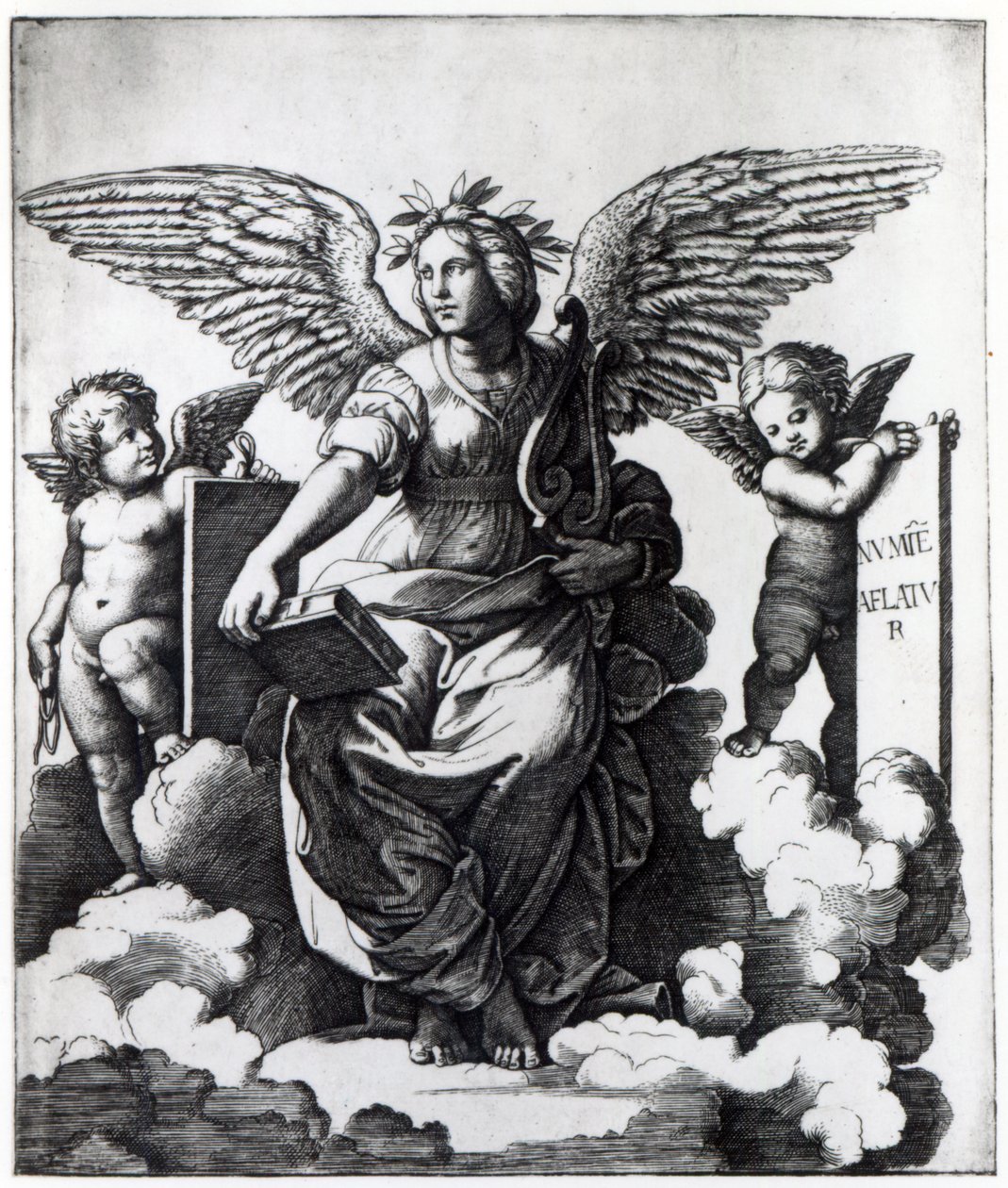 Költészet, 1515 körül alkotó: Marcantonio Raimondi