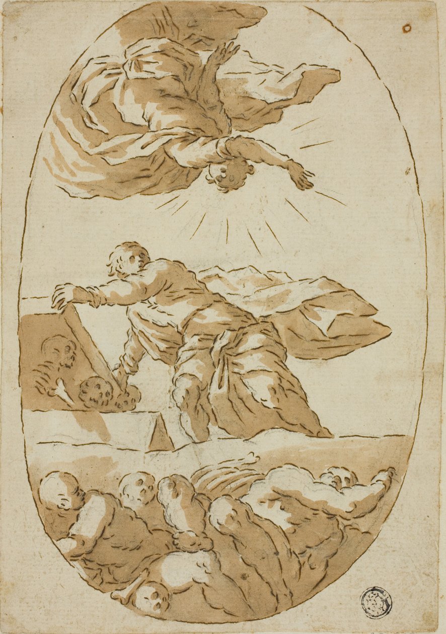 A halottak feltámadása alkotó: Marcantonio Bassetti