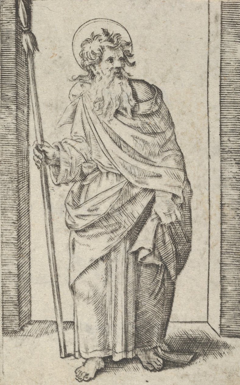 Szent Mátyás, kb. 1500-1534. alkotó: Marcantonio Raimondi