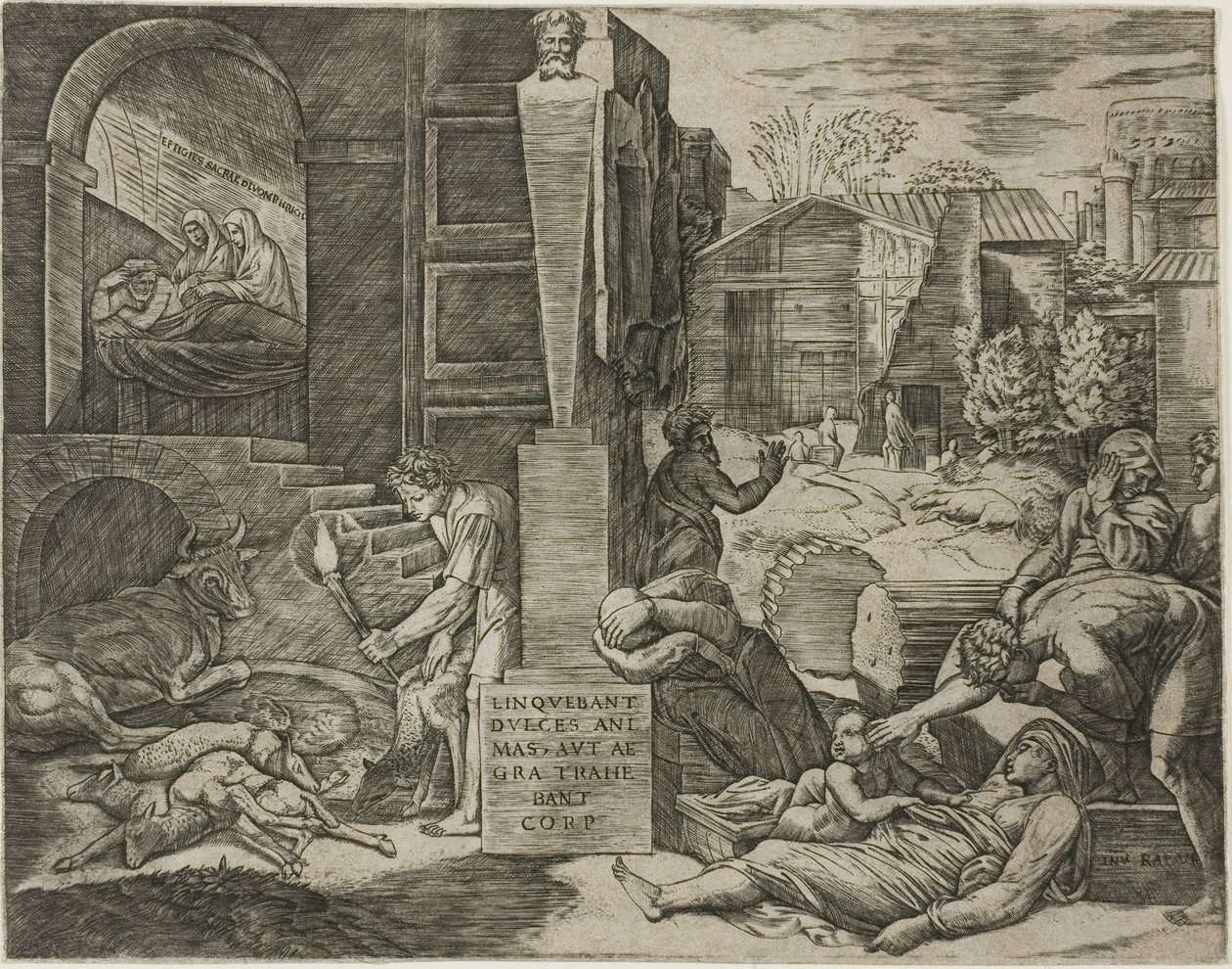 A Morbetto, avagy a frígiai pestis alkotó: Marcantonio Raimondi