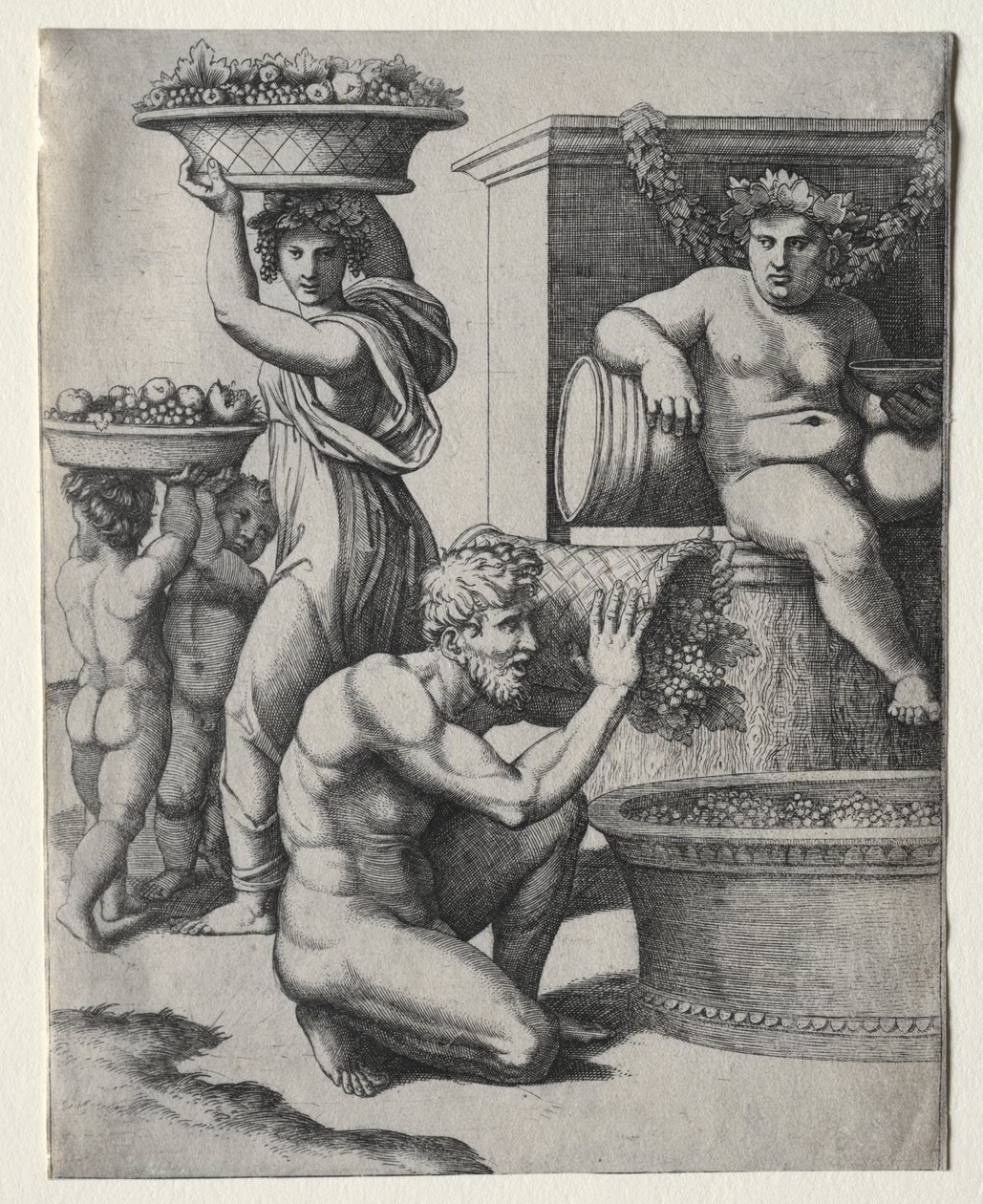 A borprés alkotó: Marcantonio Raimondi