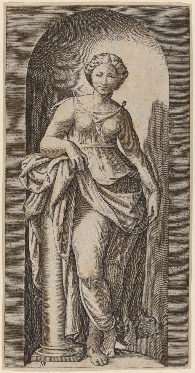 Bátorság alkotó: Marcantonio Raimondi after Raphael