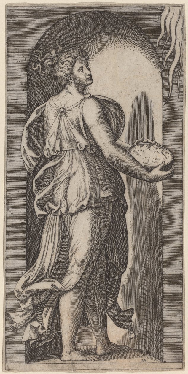 Remény alkotó: Marcantonio Raimondi after Raphael