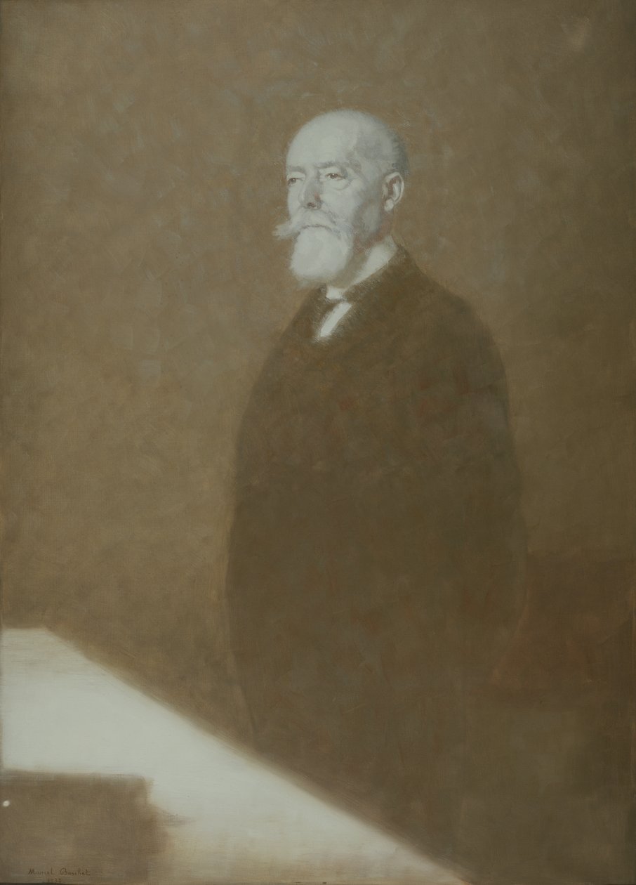 Paul Doumer (1857-1932) portréja 1932 alkotó: Marcel Andre Baschet