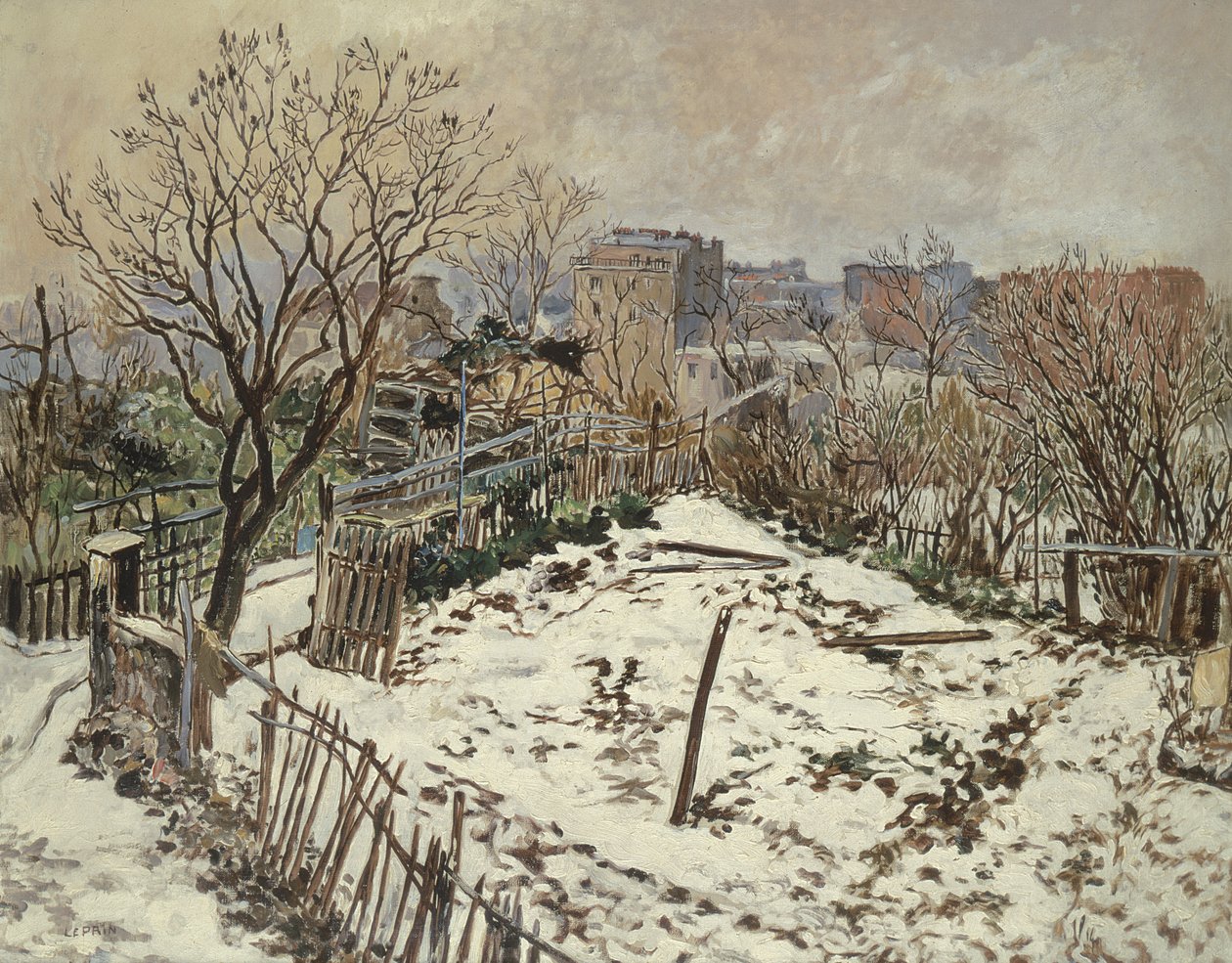 A Montmartre területei alkotó: Marcel Leprin
