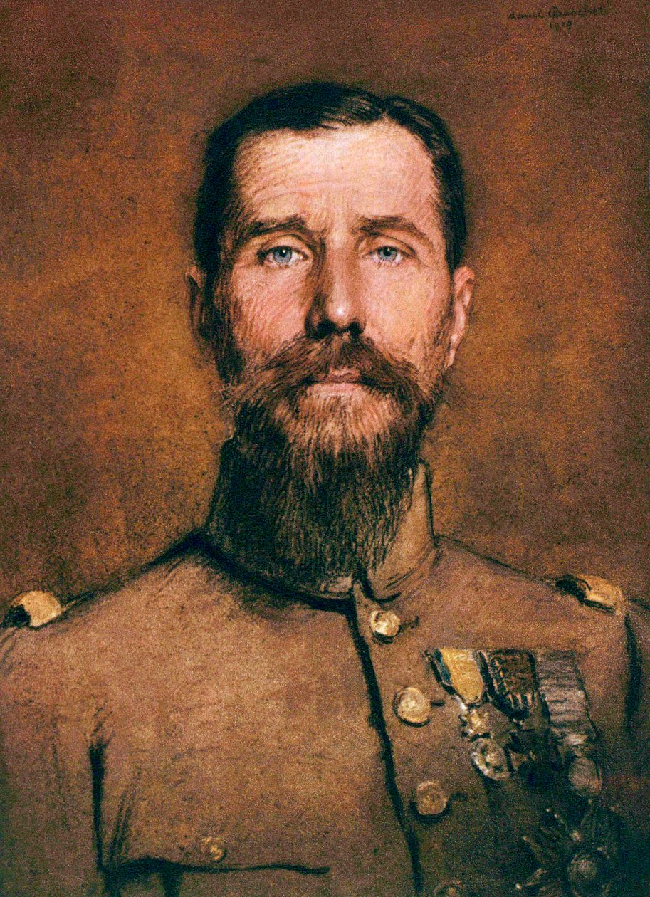 Henri Gouraud tábornok (festmény alkotó: Marcel Andre Baschet