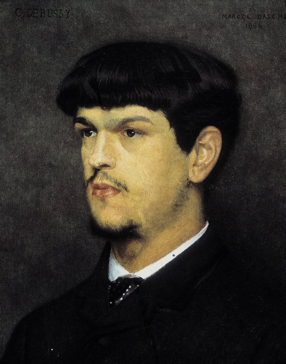 Claude Debussy portréja, Marcel Andre Baschet (1862-1941) alkotó: Marcel Andre Baschet