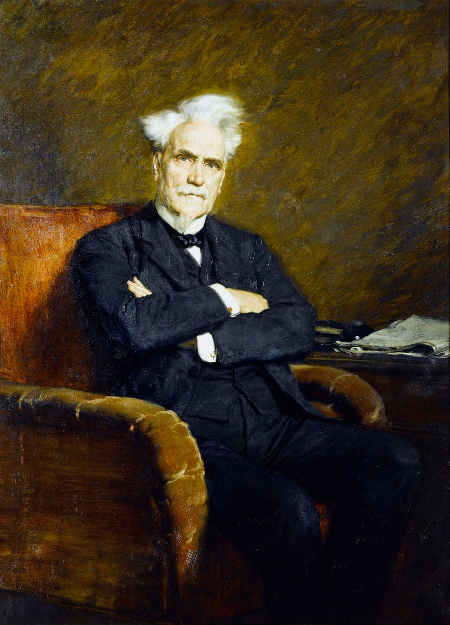 Henri Rochefort portréja 1830-1913, c. 1908 alkotó: Marcel Andre Baschet