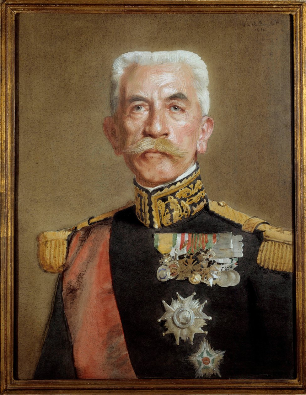 Hubert Lyautey, Franciaország marsalljának portréja (Louis-Hubert-Gonzalve Lyautey alkotó: Marcel Andre Baschet