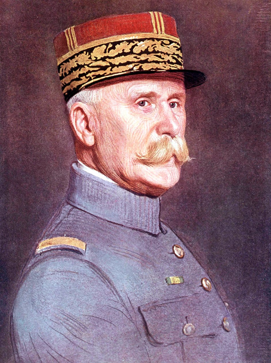 Philippe Petain marsall portréja, c. 1920 (festmény) alkotó: Marcel Andre Baschet