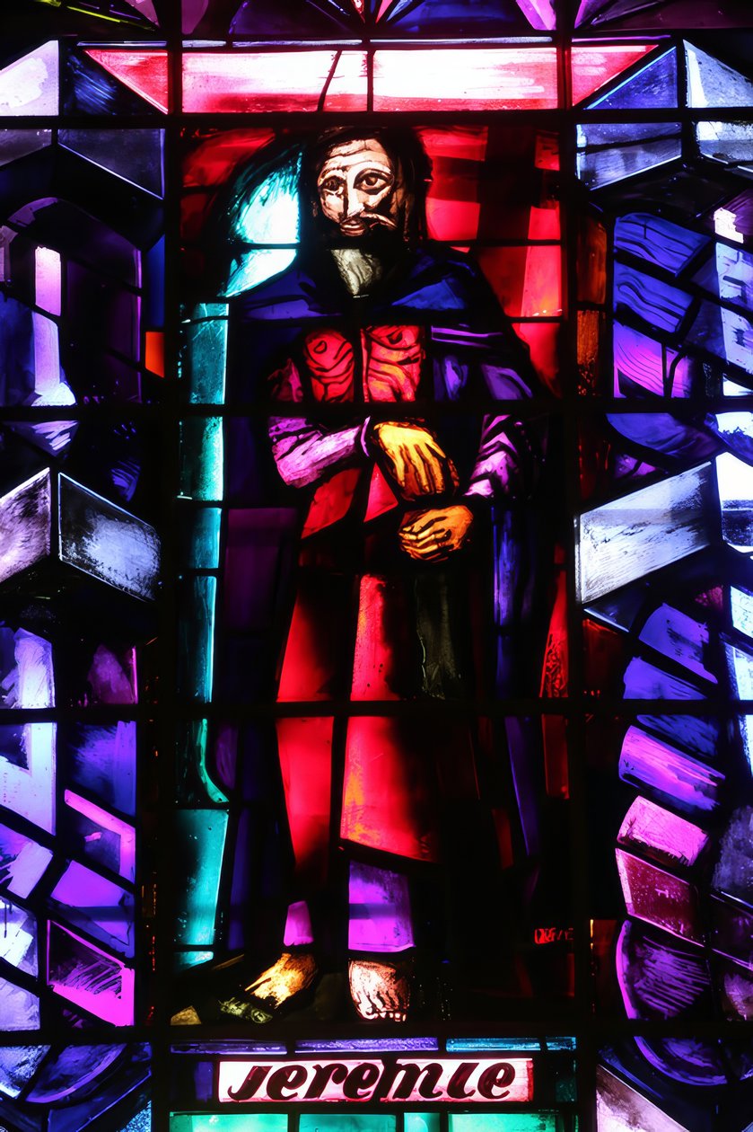 Jeremiás, a síró próféta alkotó: Marcel Poncet